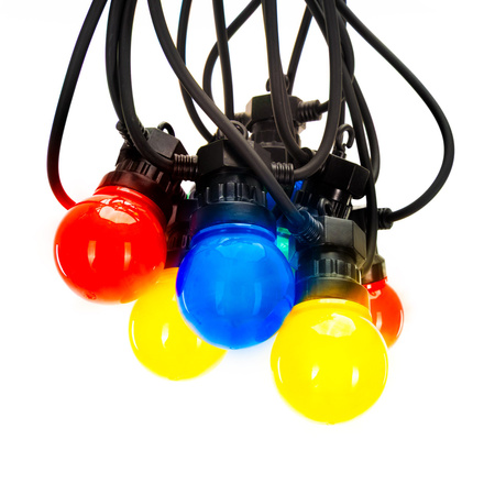 Lampki świąteczne, choinkowe zewnętrzne IP44 girlanda świetlna 10 LED 5 m ozdobne żarówki