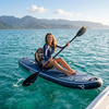 SUP 320 cm zestaw deska pompowana stand up paddleboard do pływania z siedziskiem, akcesoria