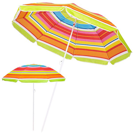 Parasol plażowy 160 cm parasol ogrodowy wielokolorowy