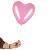 Balony serca na urodziny, walentynki 50 szt. różowe serduszka lateksowe