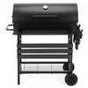 Grill na węgiel zamykany, grill ogrodowy do BBQ i grillowania
