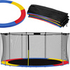 Siatka do trampoliny wewnętrzna z osłoną na sprężyny 244/250/252 cm 8FT multikolor