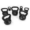 Kettlebell do ćwiczeń 20 kg hantla, odważnik treningowy ABS kula czarna