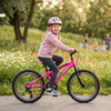 Rower dla dziewczynki MTB TOPVELO Corelli REGINA 20" rama 10" dziecięcy V-Brake różowy