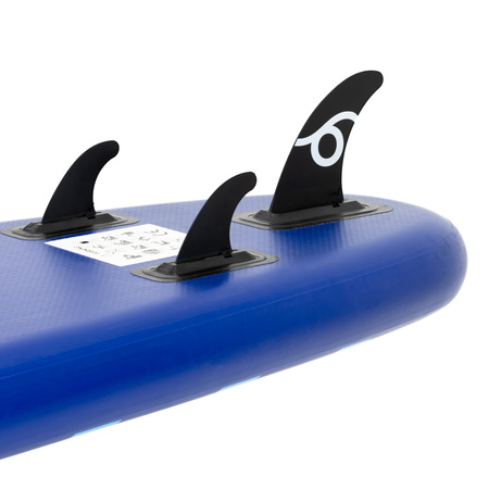 SUP 350 cm zestaw deska pompowana paddleboard do pływania z wiosłem i akcesoriami