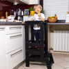 Kitchen helper, pomocnik kuchenny, podest dla dzieci 90 cm czarny