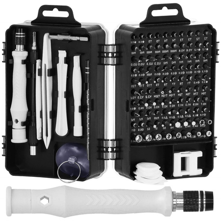 Zestaw wkrętaków 117 elementów bity