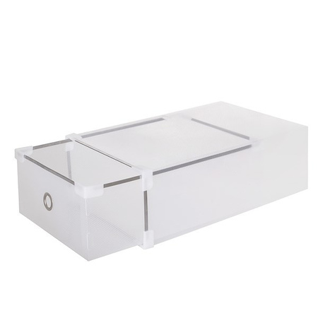 Organizer na buty 31x20,5x11 cm zestaw 5 szt. pudełka z otwieraną klapą